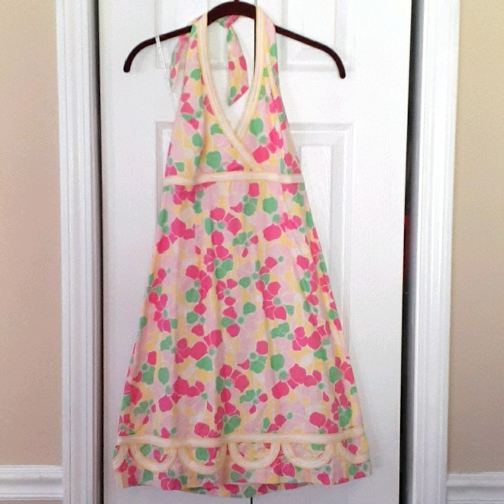 Lilly Pulitzer Halter Dress Sz6